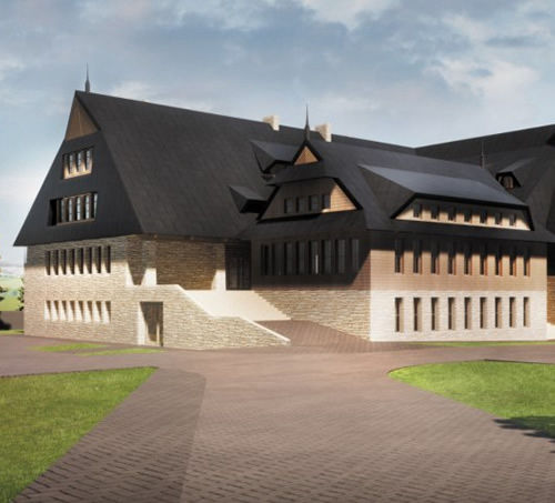 ozbudowa remont i przebudowa Domu Podhalańskiego w Ludźmierzu